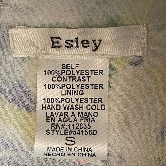 Anthropologie Esley Floral Lace Boho CottageCore Dress NWOT - Picture 9 of 12